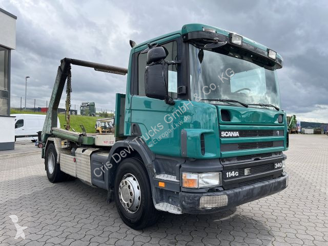 Camion Scania P114 4x2 Trösch Absetzkipper /...