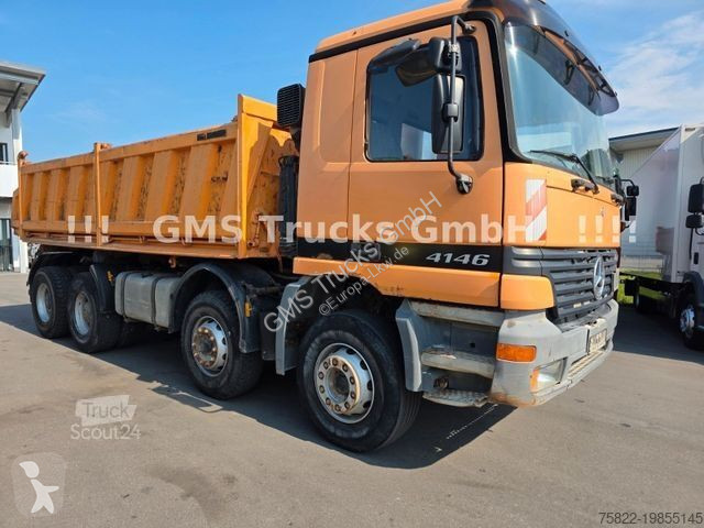 Kamion Mercedes 4143 / Meiller Bordmatik /...