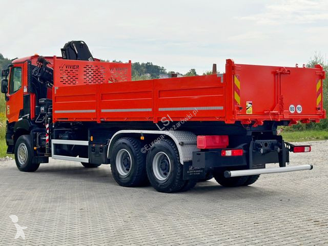 Kamion Renault K 380 * HIAB 144 BS - 3 HIDUO +...