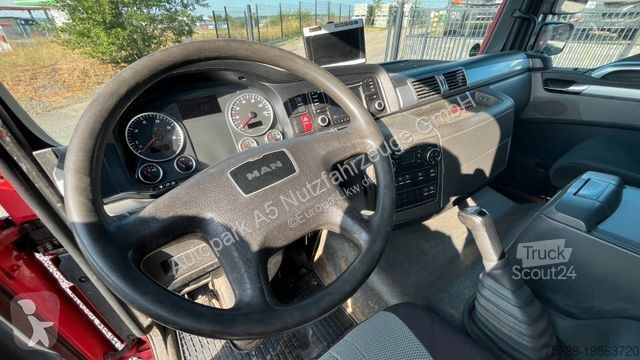 Kamion MAN TGL 10.220 Viehtransporter Rampe...