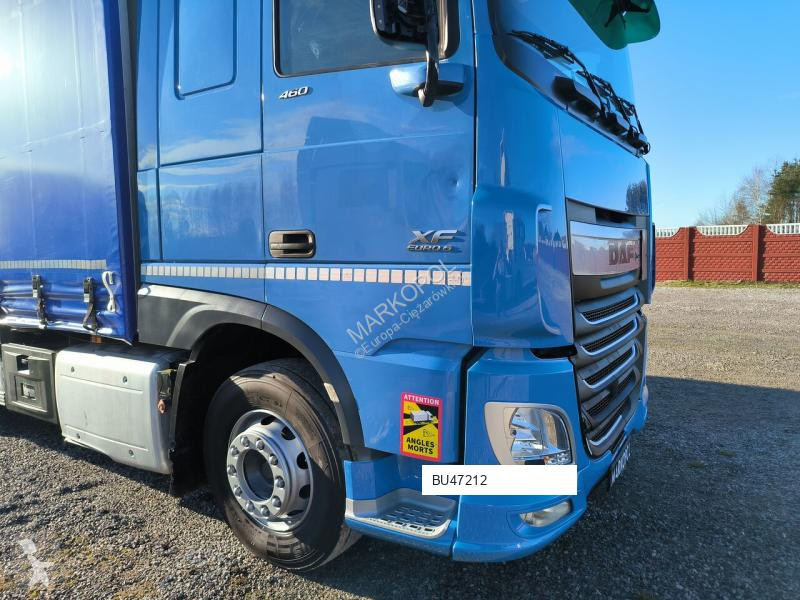 Camion remorque DAF Plandek Firanka
