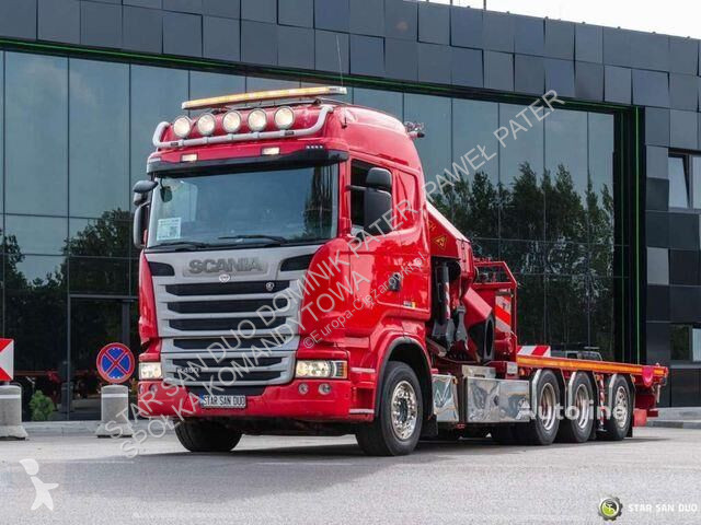 Camion Scania 8x4 Palfinger PK 65002 SH HDS Crane