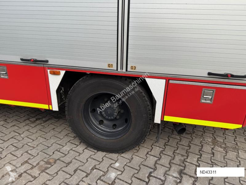 Camion MAN 12.222 LF16 Feuerwehrauto 4x4 Allrad...