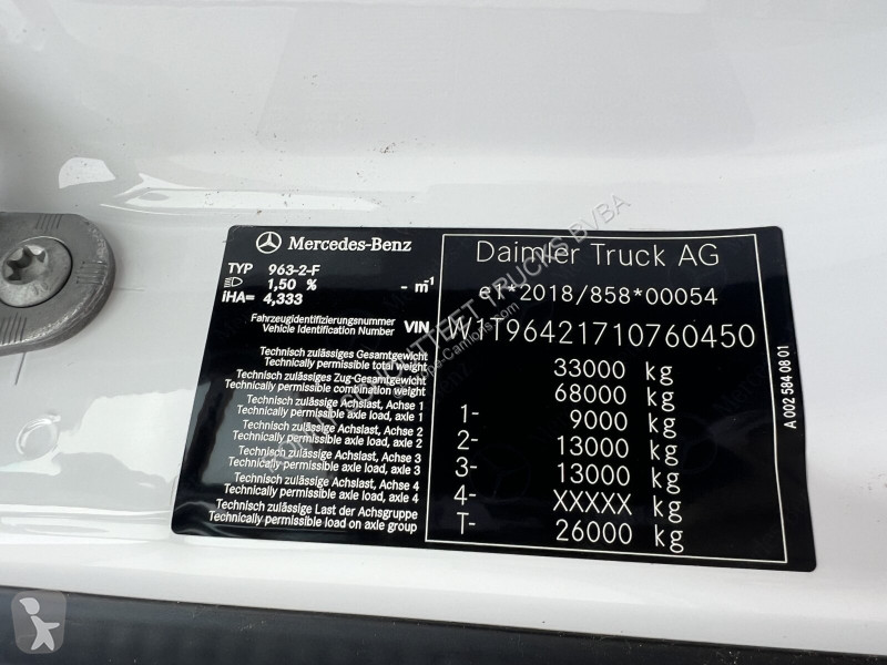 شاحنة Mercedes Arocs 3351 AK 6x6 Arocs 3351 AK...