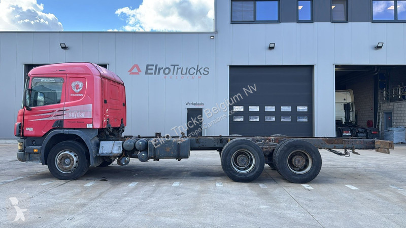 Kamion Scania - 380 (6X4 / GRAND PONT / LAMES /...
