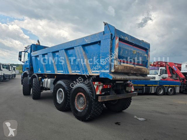 Camion Mercedes 4145 / 8X8 ALLRAD / Meiller 18...