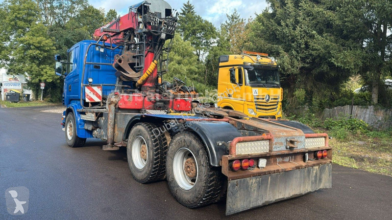 Camion Scania 500 6x4 Holztransporter