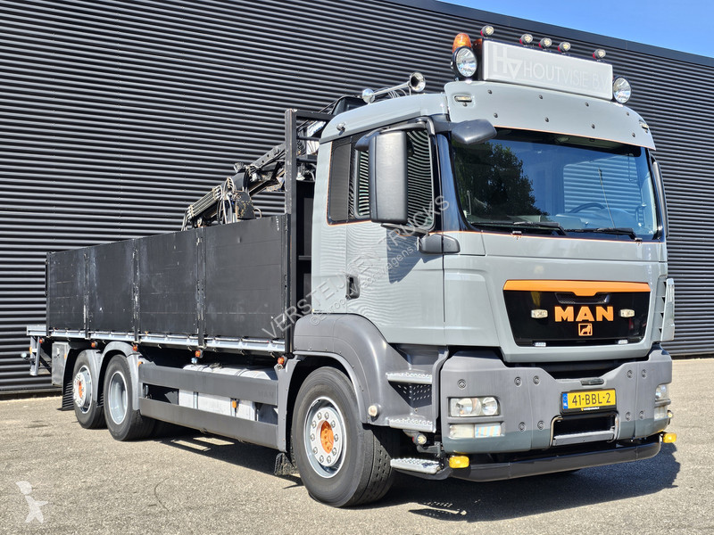 شاحنة MAN TGS / 6X2-4 BL / KENNIS ROLLER CRANE...