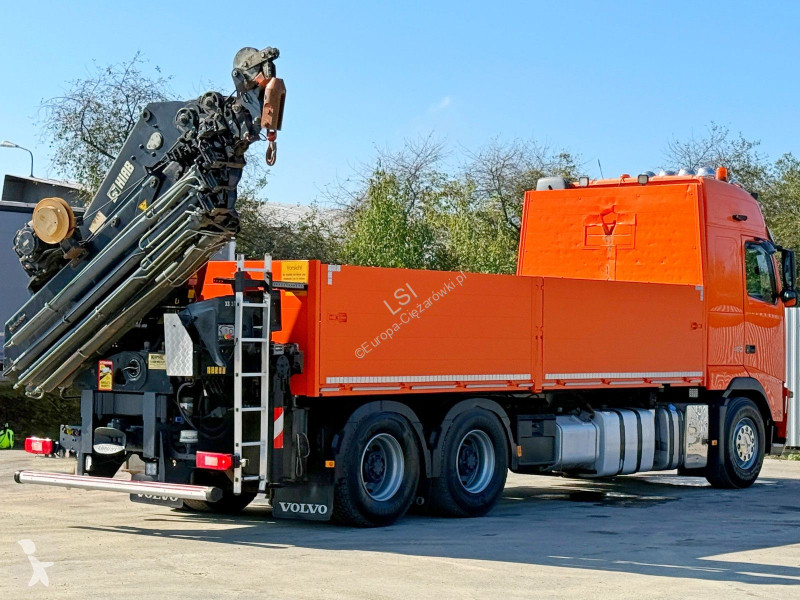 شاحنة Volvo 460 * HIAB 377 E - 7 HIPRO + FUNK *...