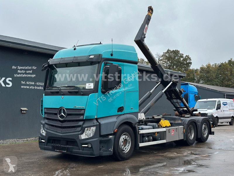 Camion Mercedes 2543 L 6x2 HYVA Abroller Lenk/Lift