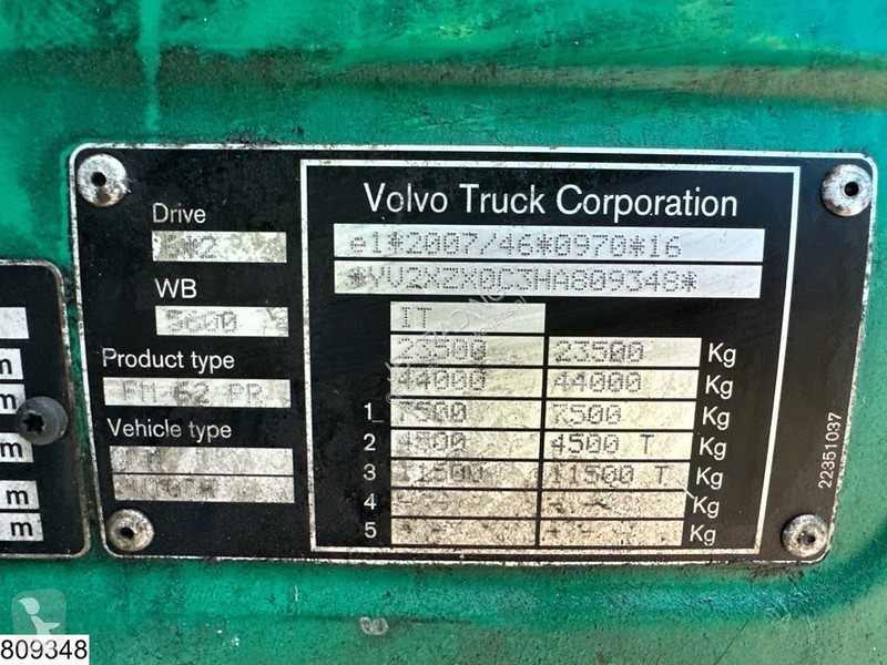 شاحنة Volvo 450 EURO 6, Retarder, Standairco