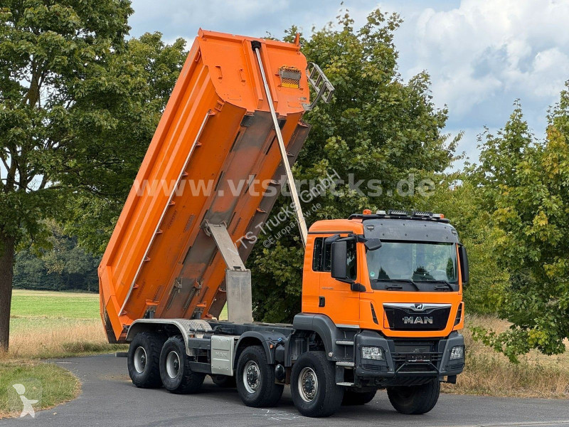 شاحنة MAN 41.500 8x8 Blatt/Blatt Meiller Klima