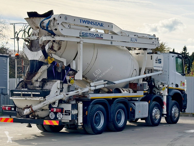 Beton Mercedes AROCS 3743 * Betonpumpe + FUNK *...