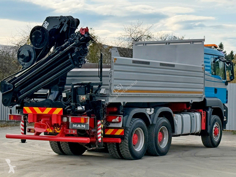 شاحنة MAN TGS * HIAB 220 - C5 + FUNK / 6x6
