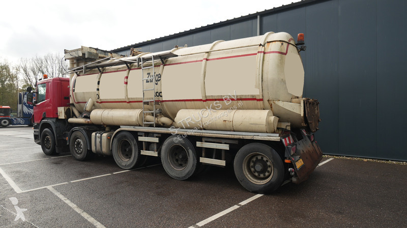 شاحنة Scania 380 – 10x4 blow and suck truck