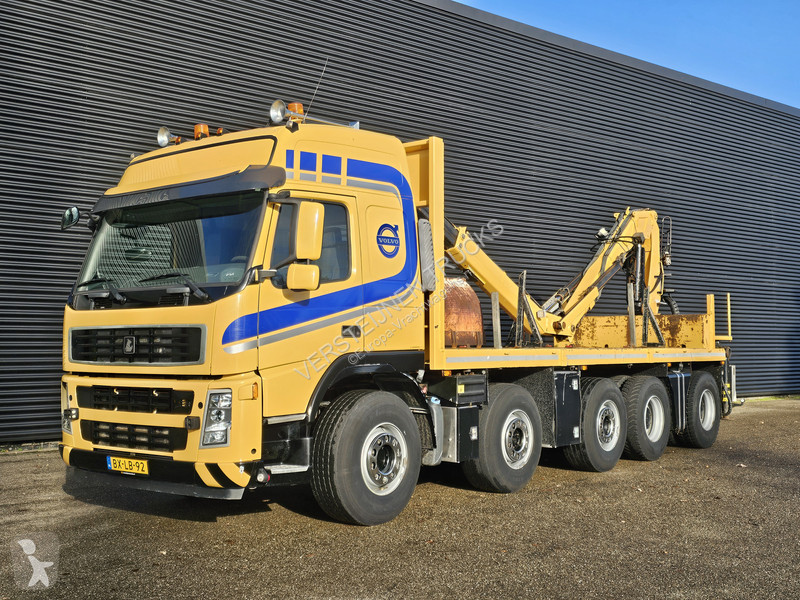 شاحنة Volvo FM2850-T / 10x4 / PENZ CRANE / KRAN
