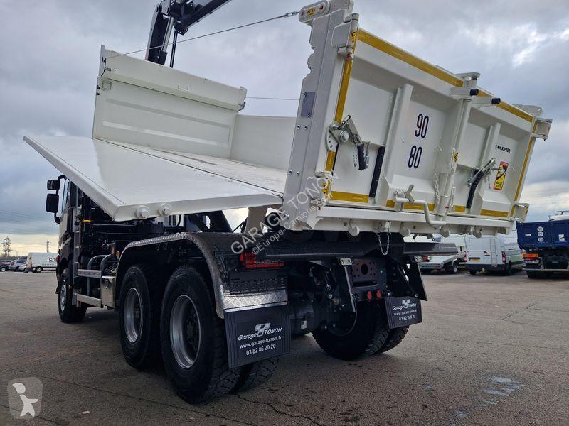 شاحنة Renault 440 BI-BENNE + GRUE KSeries