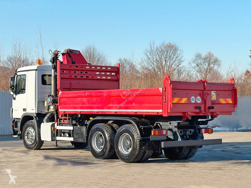 شاحنة Mercedes ACTROS * KIPPER 5,25 + BORDMATIC...