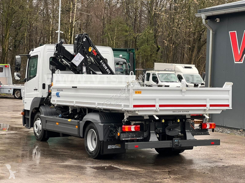 شاحنة Mercedes 823 4x2 DSK mit HIAB 072...