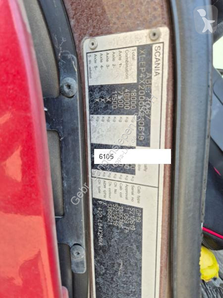 شاحنة Scania P420 Aussenhaut GFK (innen...