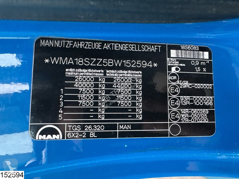 شاحنة MAN TGS  6x2, EURO 5, ADR, 18.900 Liter,...