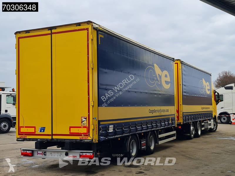شاحنة Volvo 460 6X2 LNG! Engine Curtainside...