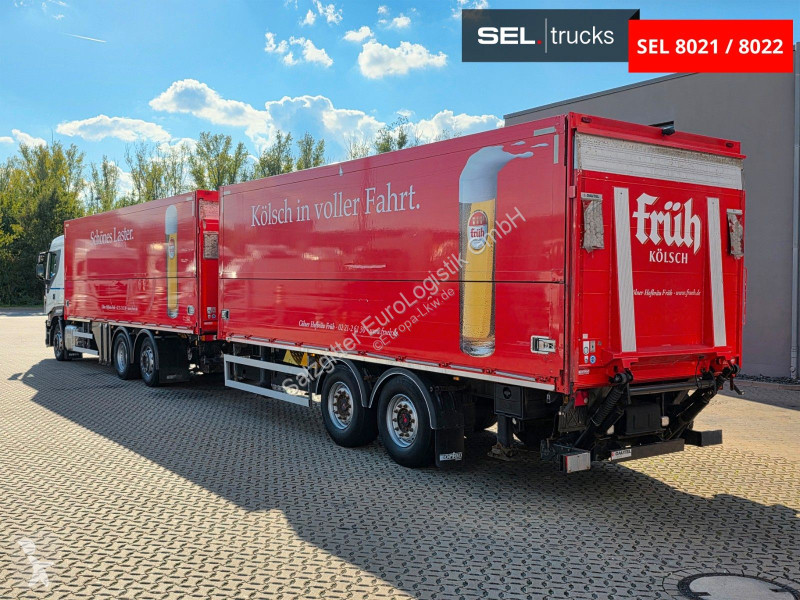 شاحنة مقطورة Iveco 420 / Ladebordwand /...