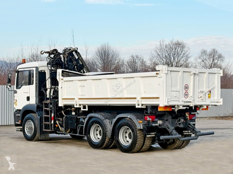 شاحنة MAN 26.350 * KIPPER 4,90m + TEREX ATLAS *...