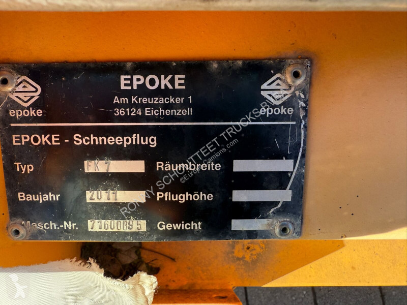 تجهيزات الآليات الثقيلة  FK 7 Schneepflug FK 7...