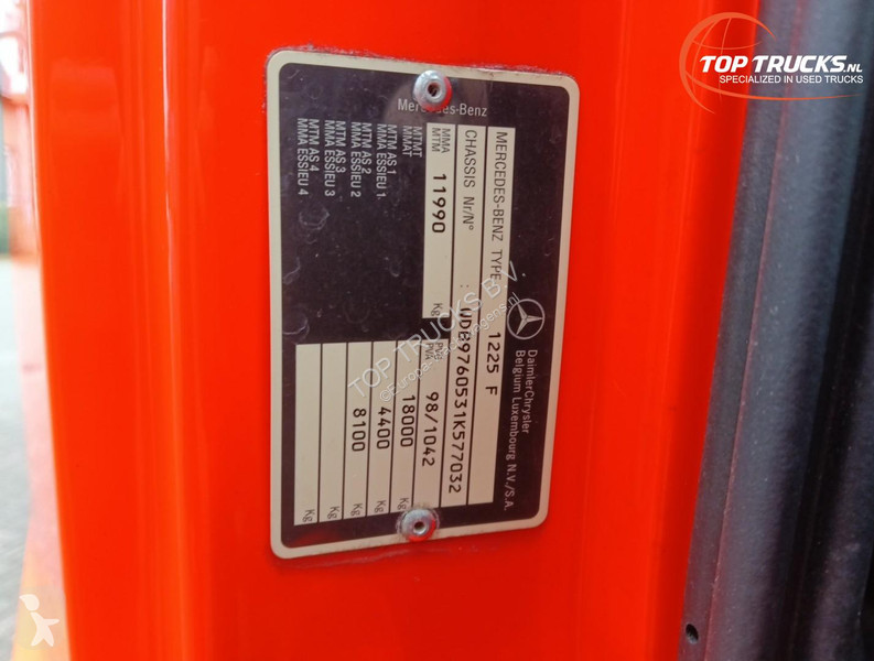 Mercedes 1225 Rescue, Fire - Brandweer ,...