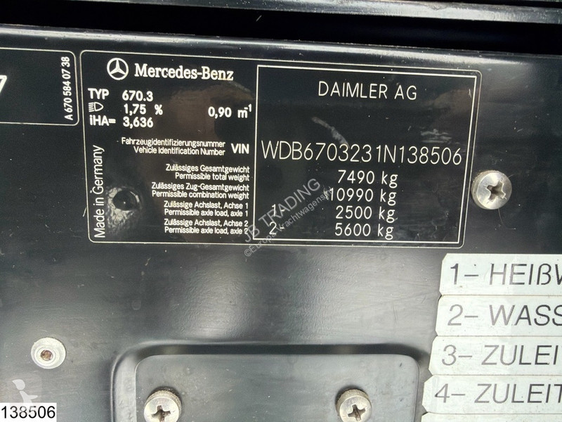 Camion Mercedes 816 D EURO 5, Promotional...