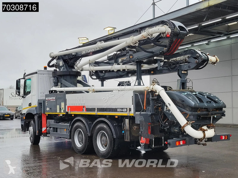 Betonárske zariadenie Mercedes 2636 6X4 24mtr...