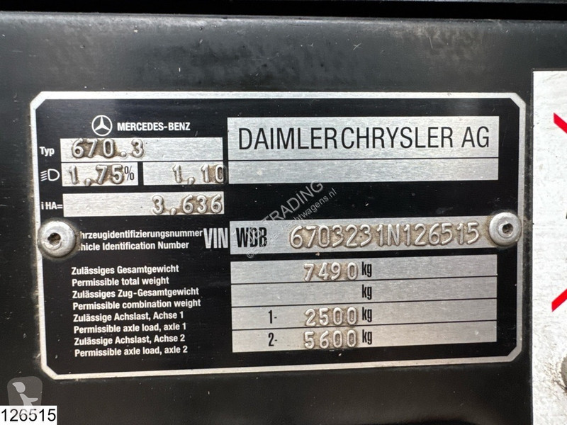 Camion Mercedes 813 D EURO 4, Promotional...