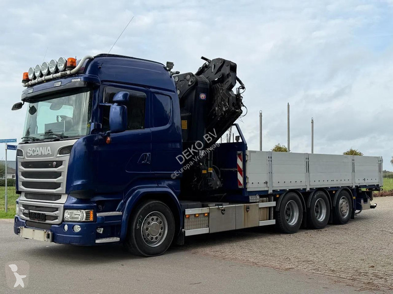 شاحنة Scania R450 8X4 TRIPE !!EURO6!!...