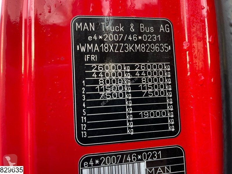 شاحنة MAN 26 460 6x2, EURO 6, Combi, Retarder,...
