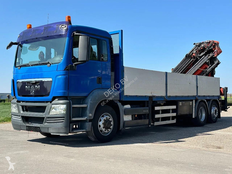 شاحنة MAN TGA 6x4 HYDRODRIVE!!PALFINGER 29tm...