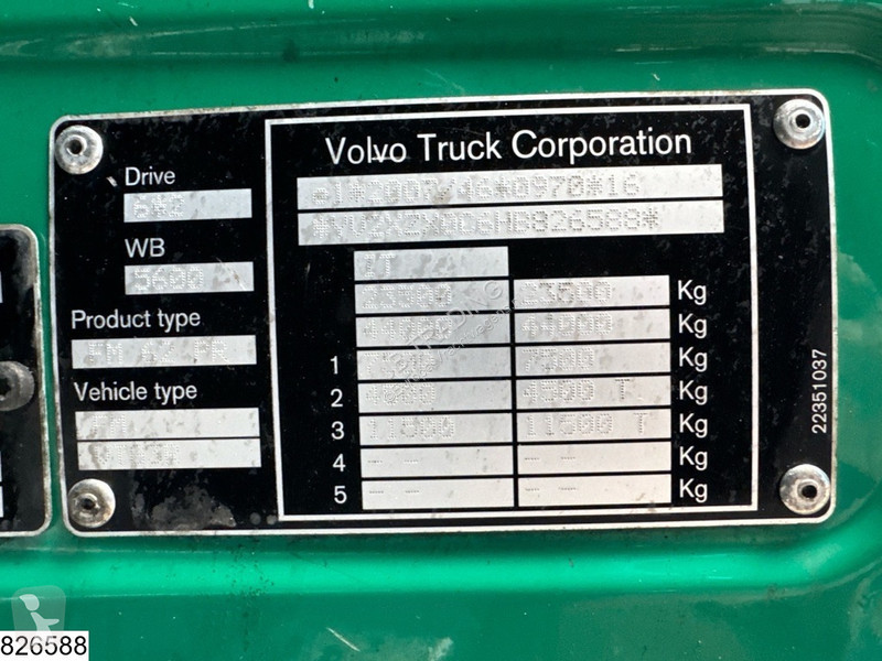 شاحنة Volvo 450 EURO 6, Retarder, Standairco,...