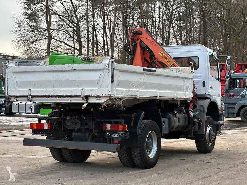 Camion Mercedes 1824 4x4 EU5 DSK, Palfinger...