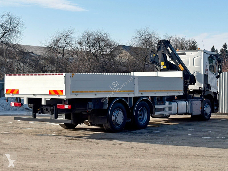 شاحنة Renault T 380 * HIAB 111 B - 2 HIDUO +...
