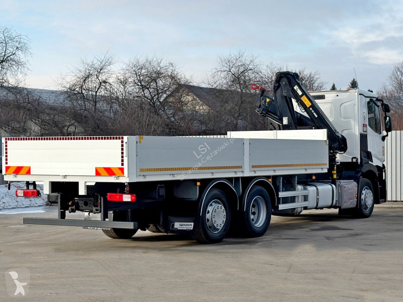 شاحنة Renault T 380 * HIAB 111 B - 2 HIDUO +...