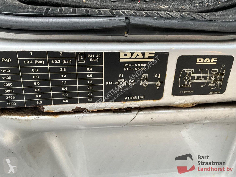 Lastbil DAF 45150 chassis cabine. Handgeschakeld