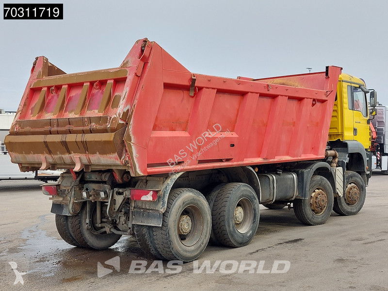 شاحنة MAN TGA TGA 8X8 15m3 Meiller tipper 8x8...