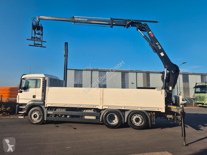 شاحنة MAN 26.460 6x2 Baustoff / Hiab 177 K