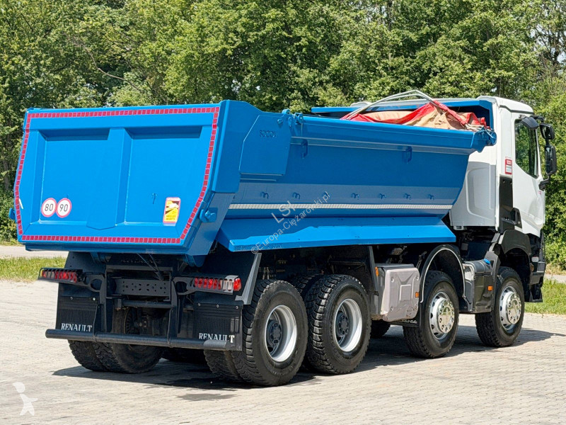 شاحنة Renault K 430 DTI 11 *KIPPER * 8x4 *...
