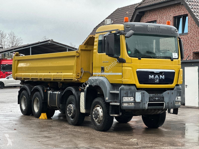 Camion MAN 35.480 8x6BB Meiller Bordmatik...