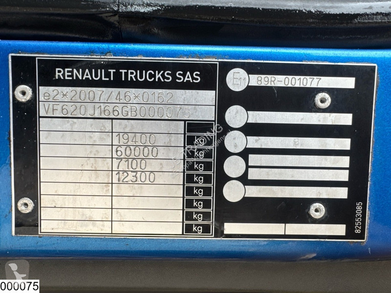 شاحنة Renault D 18 430 EURO 6, Rolfo Pegasus,...