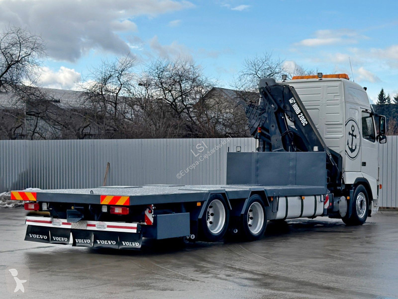 شاحنة Volvo 400 Pritsche 6,55m *HIAB XS 200 C-5...