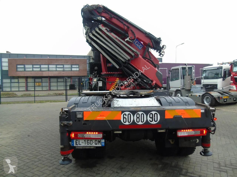 شاحنة Volvo 500 + 4x4 + HMF 4020 5x + JIB 4x 30...
