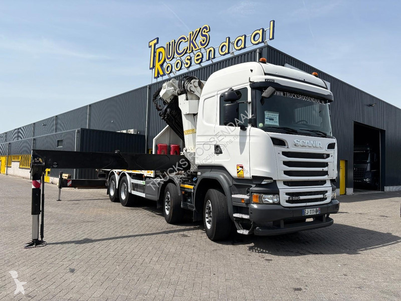 شاحنة Scania R 520 V8 + PAFINGER 72002 6X + JIB...