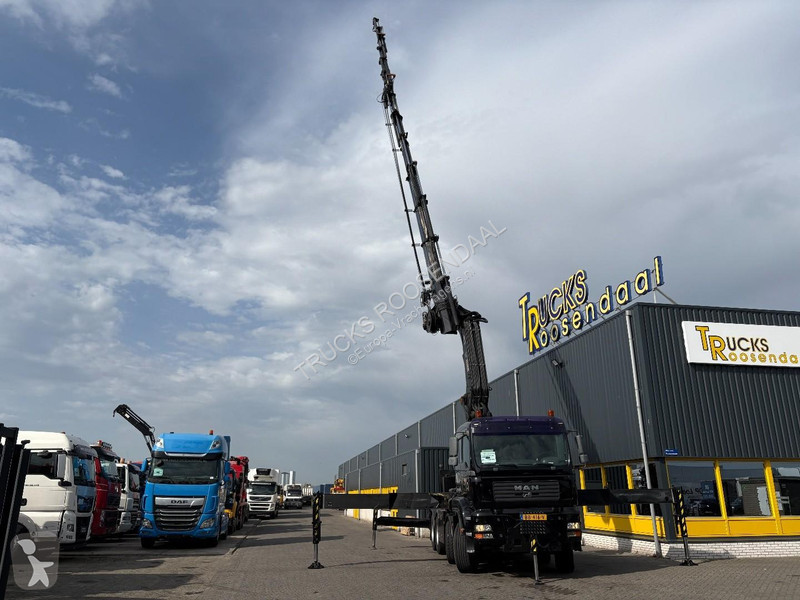 شاحنة MAN 41.430 + HIAB 800 6x + 5x JIB WINCH +...